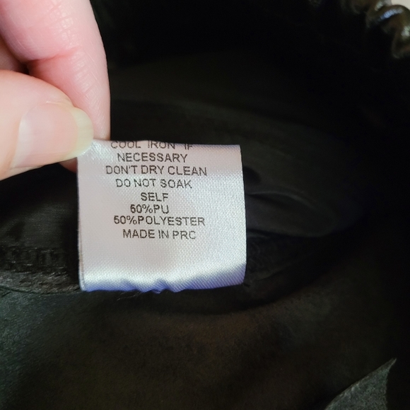 Meshki Dahia faux leather joggers size XS - Picture 9 of 9